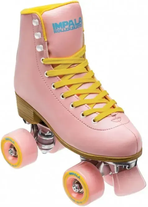 IMPALA QUAD SKATE Rollschuh pink/yellow - 42
