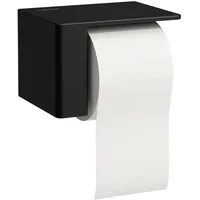 Laufen VAL Papierrollenhalter, rechts, H8722807160001, Farbe: Schwarz Matt