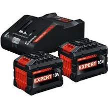 Bosch EXPERT Starter-Set EXBA18V-150 2 x  15,0 Ah + Ladegerät EXAL18V-160