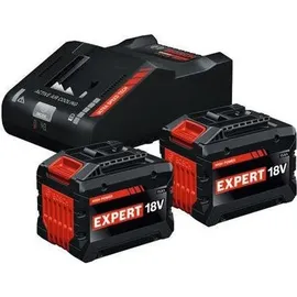 Bosch EXPERT Starter-Set EXBA18V-150 2 x  15,0 Ah + Ladegerät EXAL18V-160