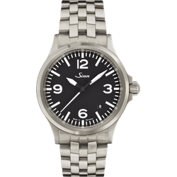 Sinn Instrumentelle Uhren 556 A 556.014 - schwarz,silber - 38.5mm
