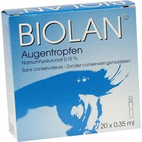Santen GmbH Biolan Augentropfen Einzeldosispipetten
