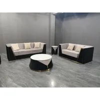 Medusa Couch Set Garnitur 3+2 mit Couchtisch Sofagarnituren Stoff Couchen
