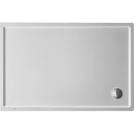 Duravit Starck Slimline 120x80x5,5cm, Antislip, weiß