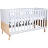 Arthur Berndt Babybett 70 x 140 cm Lovis / 4-fach Höhenverstellbar mit Massivholzgittern