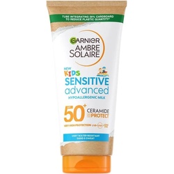 Garnier, Sonnencreme, Ambre Solaire Sensitive Advanced Hypoallergenic Kids Lotion SPF 50+ 175 ml