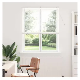 vidaXL Balkenjalousie 175 x 100 cm Weiß