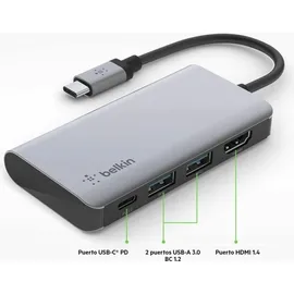 Belkin USB-C 4-in-1 Multiport Adapter