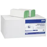 Otto Office Papierhandtuch (20-St), 2-lagig, Tissue mit Z-Falzung, grün, 20x 160 Tücher grün