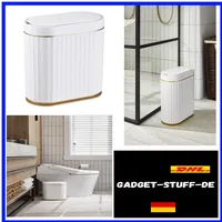 Automatischer Abfallbehälter mit Sensor | Wasserdicht | 8L