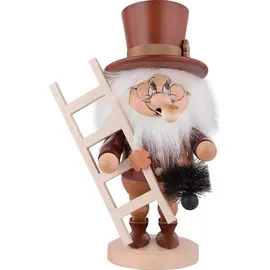 Christian Ulbricht GmbH Räuchermann Wichtel Kaminkehrer 31,0 cm beige