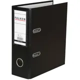 Falken Ordner PP A5 hoch 80 mm Schwarz