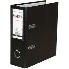 Falken Ordner PP A5 hoch 80 mm Schwarz