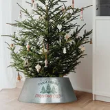 Marrakesch Orient & Mediterran Interior Weihnachtsbaum Kragen 60 cm Silber