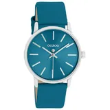 Oozoo Timepieces Damen Uhr - Armbanduhr Damen mit 18mm Lederarmband | Hochwertige Uhr für Frauen - Edle Analog Damenuhr C11536