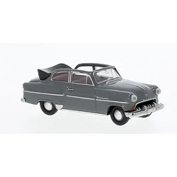 Opel Olympia Cabrio dunkelgrau Modell von Brekina 1:87
