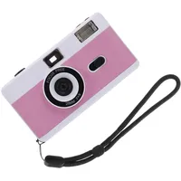 DOITOOL Vintage Filmkamera mit Eingebautem Blitz Wiederverwendbar Film Einfache Bedienung Zurückspulen und Entwickeln Lassen als Geschenkidee Geeignet