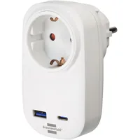 Brennenstuhl Reiseadapter 20 W Weiß