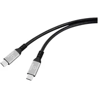 Renkforce USB-C® Kabel USB4® USB-C® Stecker, USB-C® Stecker 1
