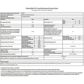 Sharp ES-NFB014CWA-DE Waschmaschine (10 kg, 1400 U/min)