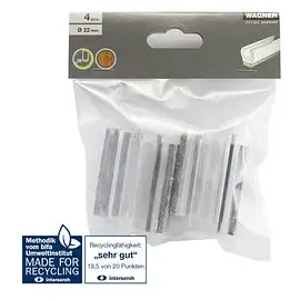 wagner® design yourself EH 0693 Klemmschalengleiter Kunststoff Ø 2,2 cm, 4 Stück