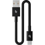 Apple Beats USB-A zu USB-C gewebtes Kabel 0.2 m Bolt Black