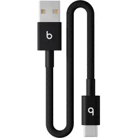 Apple Beats USB-A zu USB-C gewebtes Kabel 0.2 m Bolt Black