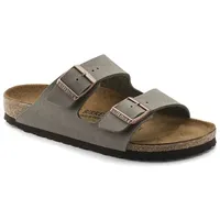 Birkenstock Arizona Birko-Flor Nubuk schmal stone 44