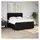 vidaXL Boxspringbett 180 x 200 cm Schwarz