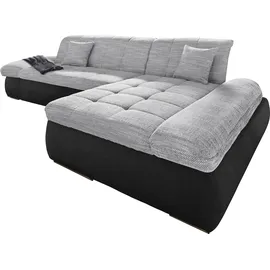 DOMO collection Ecksofa »PB Moric wahlweise mit Bettfunktion + Armteilverstellung, L-Form« im XXL-Format, B/T/H:300/172/80 cm, feine Steppung DOMO collection