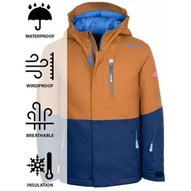 TROLLKIDS Hallingdal Jacke Bronze/Navy 104