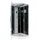 AcquaVapore Komplettdusche D37-23L1-ALL Dusche Duschtempel Duschkabine -Th. 100x100, Sicherheitsglas ESG, inklusive Duschwanne, Höhenverstellbar, Gehärtetes Glas, Integrierte Massagedüsen, Multimedi schwarz