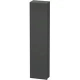 Duravit DuraStyle DS1228 Hochschrank 40 x 180 x 24 cm Graphit Matt Glas/Holz/Spanplatte