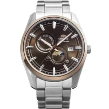 Orient Stretto Sun & Moon Automatik Edelstahl 42,0 mm RA-AK0313Y30B