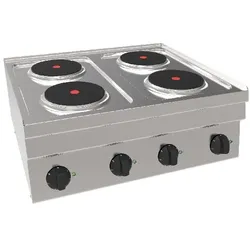 Nordcap Elektroherd - EH6 - 4KPT