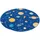 Snapstyle Kinder Spiel Teppich Weltall Rund