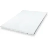 The White Stone Topper Viscoelastico Memory Foam H3 | Matratzenauflage mit abnehmbarem Bezug