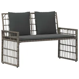 vidaXL Gartenmöbel Set 4-tlg. Grau/Dunkelgrau