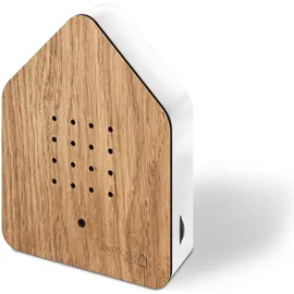 Zwitscherbox Relaxound, Zwitscherbox Holz Eiche/Weiß"Zwitscherbox Holz"