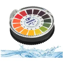 ECENCE - 1x Ph-wert Teststreifen Indikator Lackmus Testpapier Lackmus-papier Säure