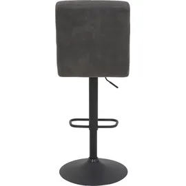 Hela Barhocker LENI Set, 2 Stk. tlg. Komfortsitz mit Federkorb schwarz