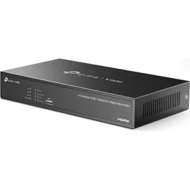 TP-Link NVR1004H-4P V1 - 4 Kanäle - Schwarz