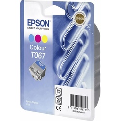 Original Epson Tinten Patrone T067 farbig für Stylus C48