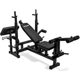 VirtuFit Multifunktionale Hantelbank Deluxe