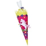 URSUS Bastelset Einhorn 68 cm 6-eckig pink