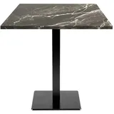 Restootab Tisch Milan 70x70cm - Modell Marmor Royal