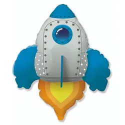 Folienballon Rakete
