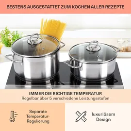 Klarstein Cookbuddy Doppelkochfeld