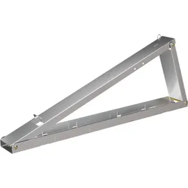 venturama solar Flachdach-Aufständerung Set für 1 PV-Modul Aluminium einstellbar 10°/15°/20°