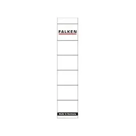 Falken Ordneretiketten 80037047 Weiß 60 x 190 mm 10 Blatt